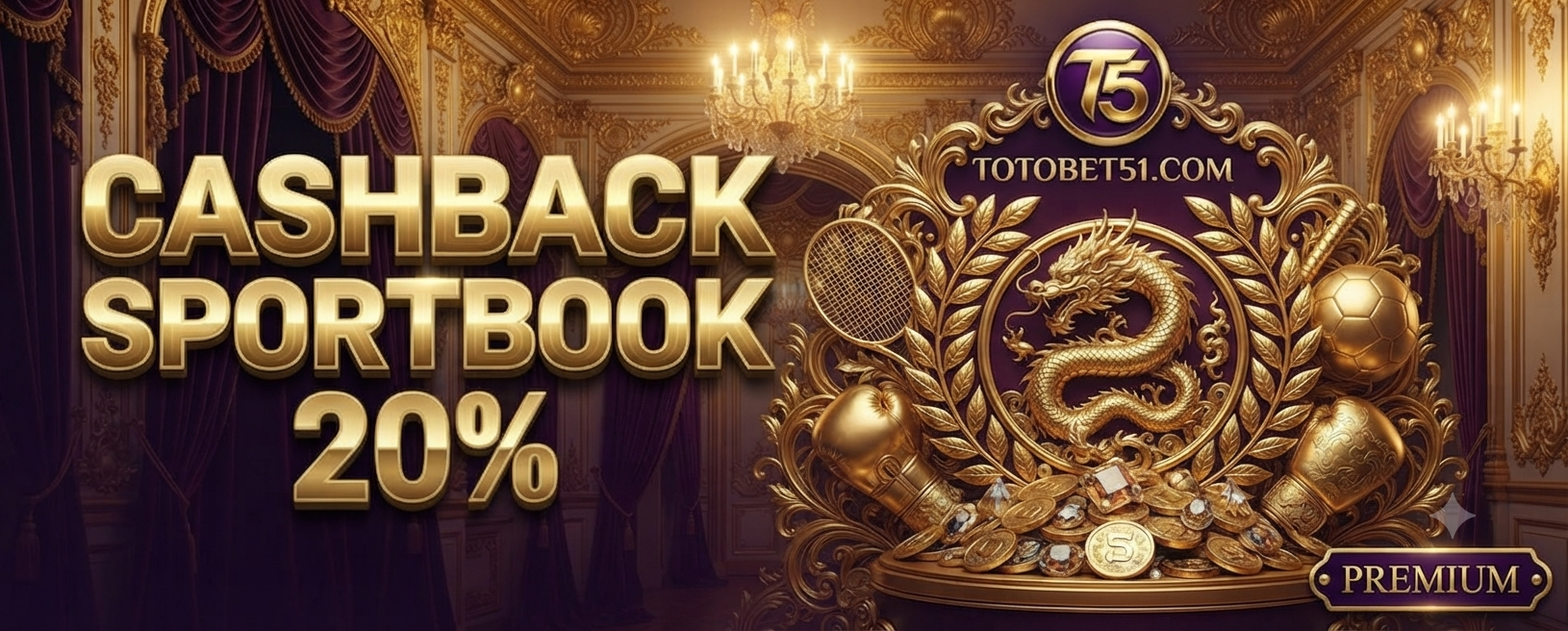 BONUS CASHBACK SPORTBOOK 20%