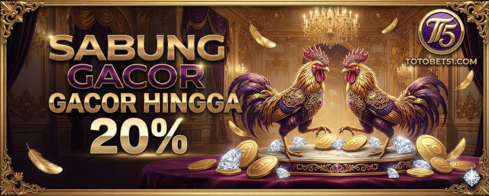BONUS SABUNG GACOR HINGGA 20%